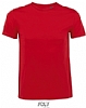 Camiseta Algodon Biologico Hombre Milo Sols - Color Rojo